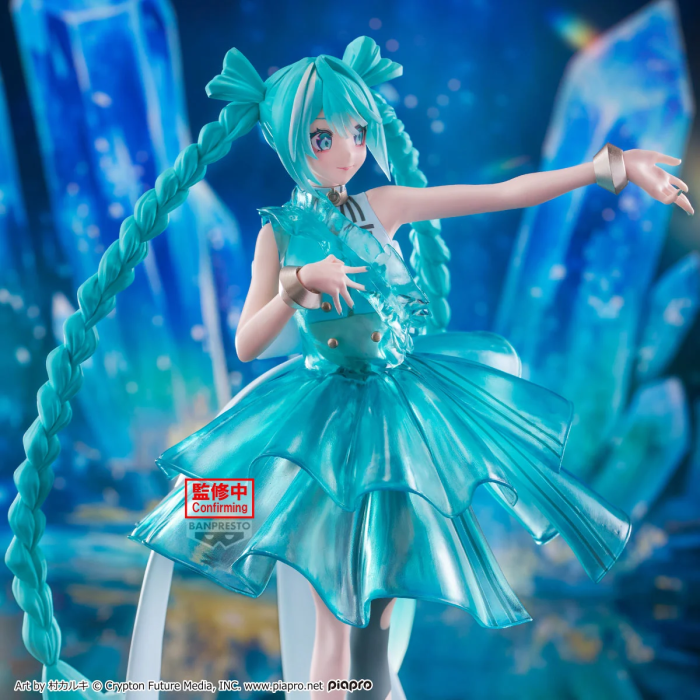 Hatsune Miku Banpresto Evolve Clearluxe Emerald Gem