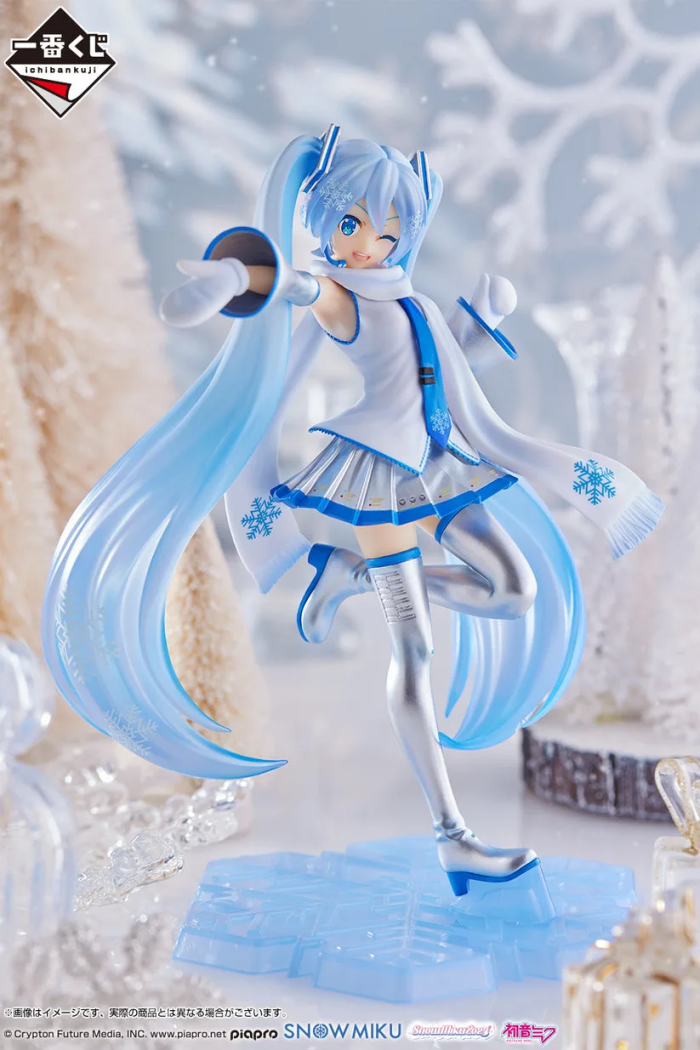 Hatsune Miku Snow Ichiban Kuji A Prize Wink Ver