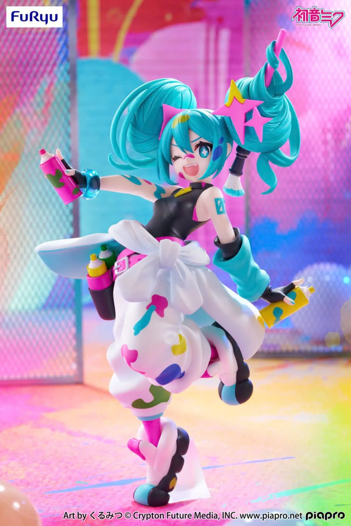 Hatsune Miku Trio-Try-iT Figure Paint Girl