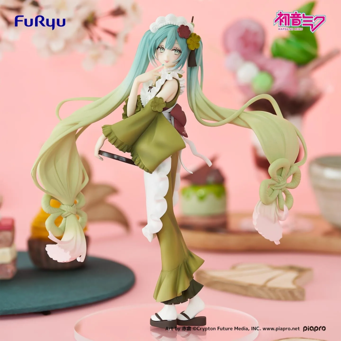 Hatsune Miku Matcha Parfait Hakka Sweet Sweets Exceed Creative