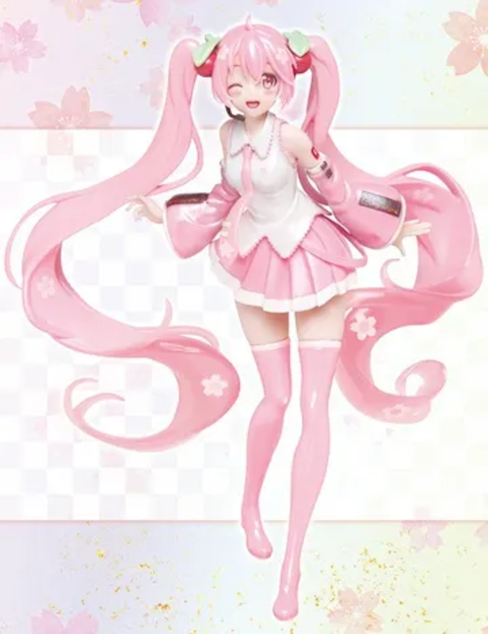 Hatsune Miku Sakura Illustration Ver Pearl Wink Sega Affiliated Store Limited