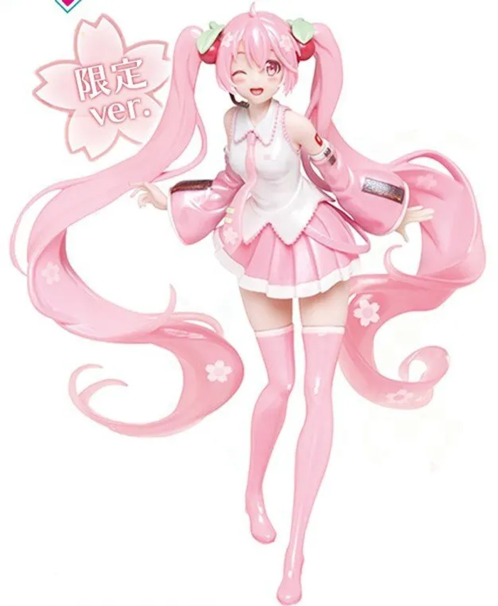 Hatsune Miku Sakura Illustration Ver Pearl Wink Sega Affiliated Store Limited
