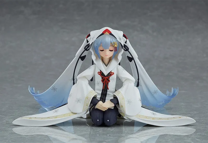 Figma #EX-045 Hatsune Miku Rabbit Yukine - Snow Miku 2018 Crane Priestess Ver