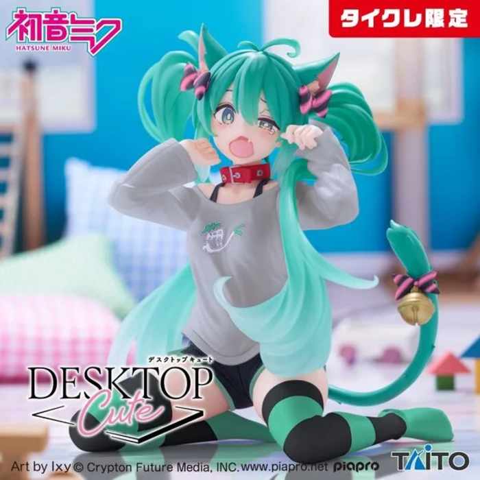 Hatsune Miku Desktop Cute Nekomimi T-Shirt Ver. Crane Limited