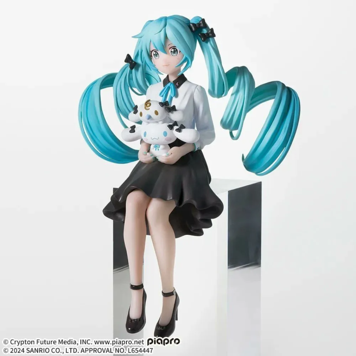 Hatsune Miku x Cinnamoroll Sumashi Ver. Premium Chokonose