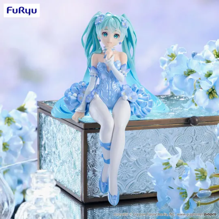 Hatsune Miku Noodle Stopper Flower Fairy Nemophila Pale Blue Ver.