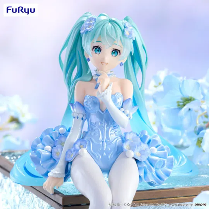 Hatsune Miku Noodle Stopper Flower Fairy Nemophila Pale Blue Ver.