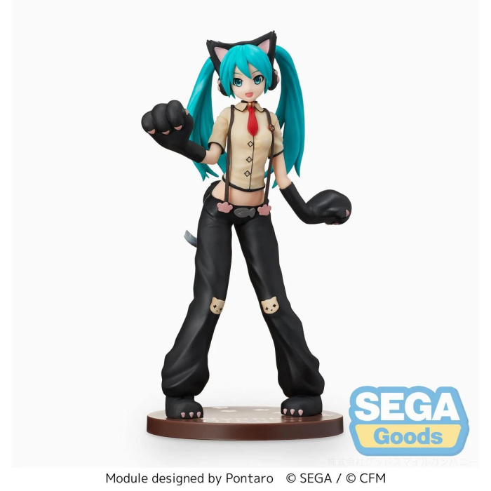 Hatsune Miku - Project DIVA Arcade Future Tone SPM Figure Kitty Cat