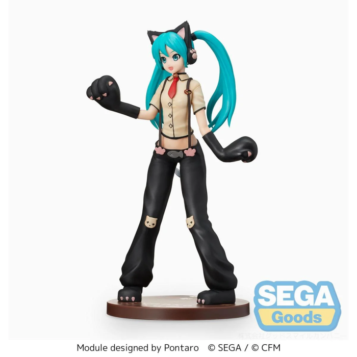 Hatsune Miku - Project DIVA Arcade Future Tone SPM Figure Kitty Cat