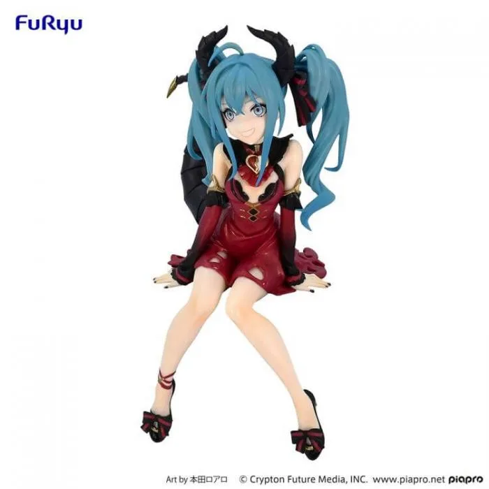 Hatsune Miku Noodle Stopper Figure Villain Ver Red Color Variation