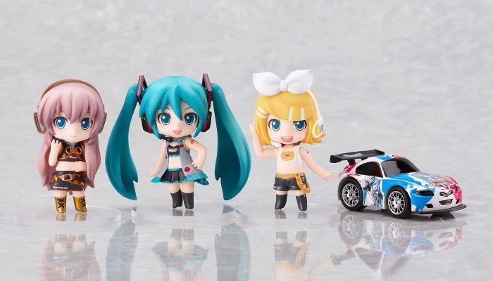 Nendoroid Petite Hatsune Miku Vocaloid RQ Set White ver