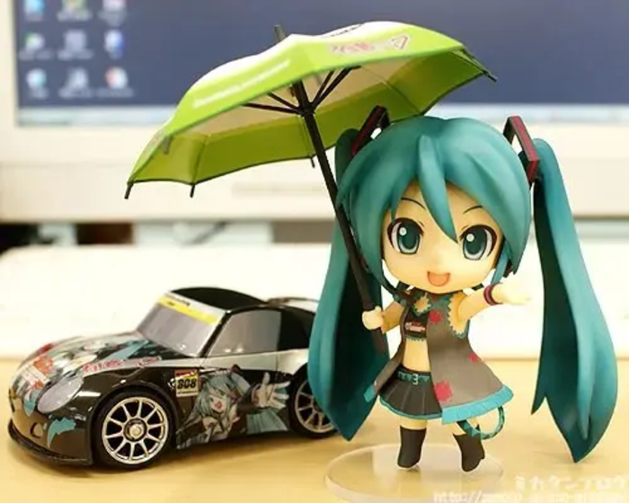 Nendoroid 075 Hatsune Miku Racing Queen Black Ver