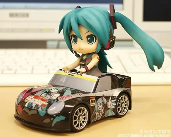 Nendoroid 075 Hatsune Miku Racing Queen Black Ver