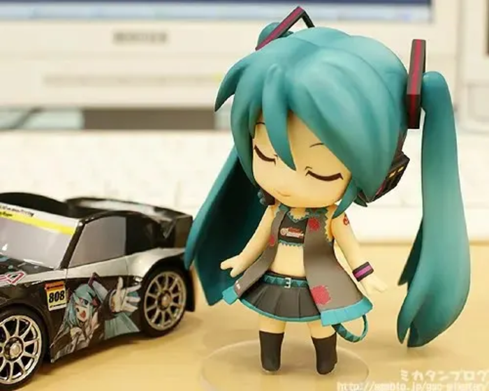 Nendoroid 075 Hatsune Miku Racing Queen Black Ver