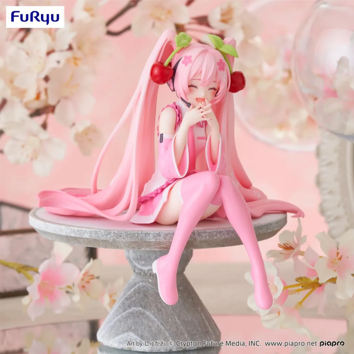 Hatsune Miku Sakura Noodle Stopper 2023 Nikkori Ver.