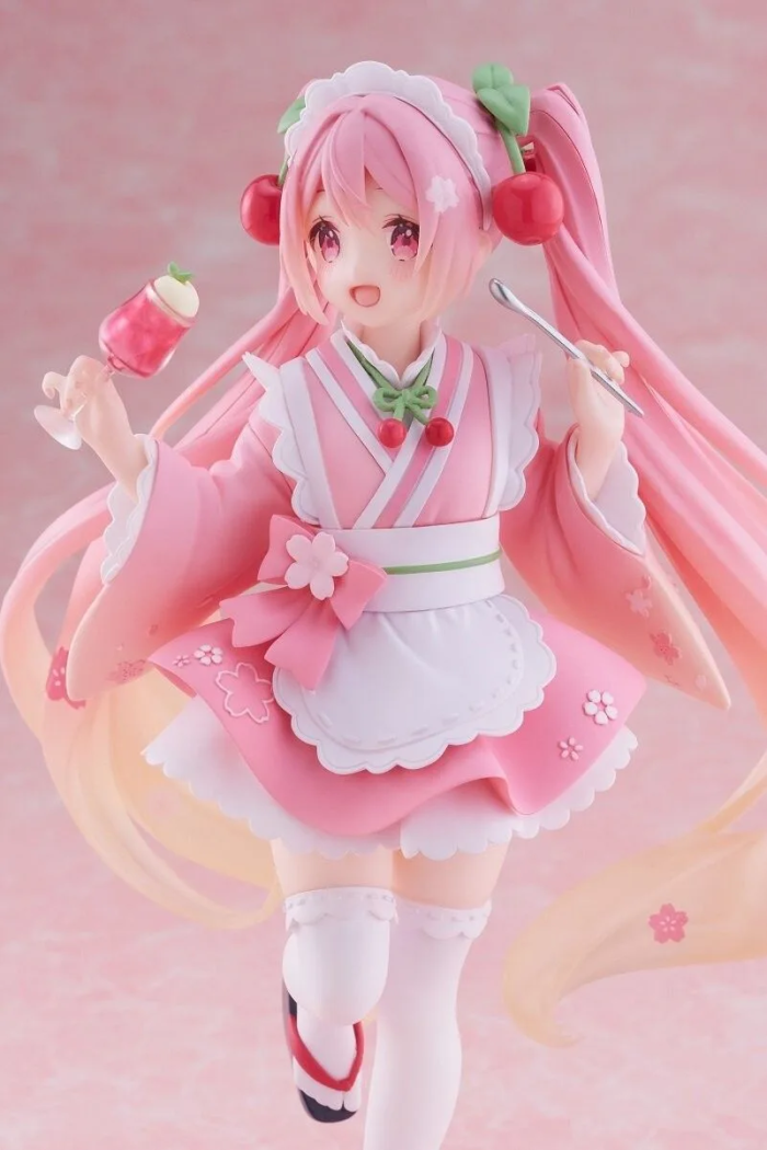 Hatsune Miku Coreful Figure Sakura Wafuu Kissa Ver