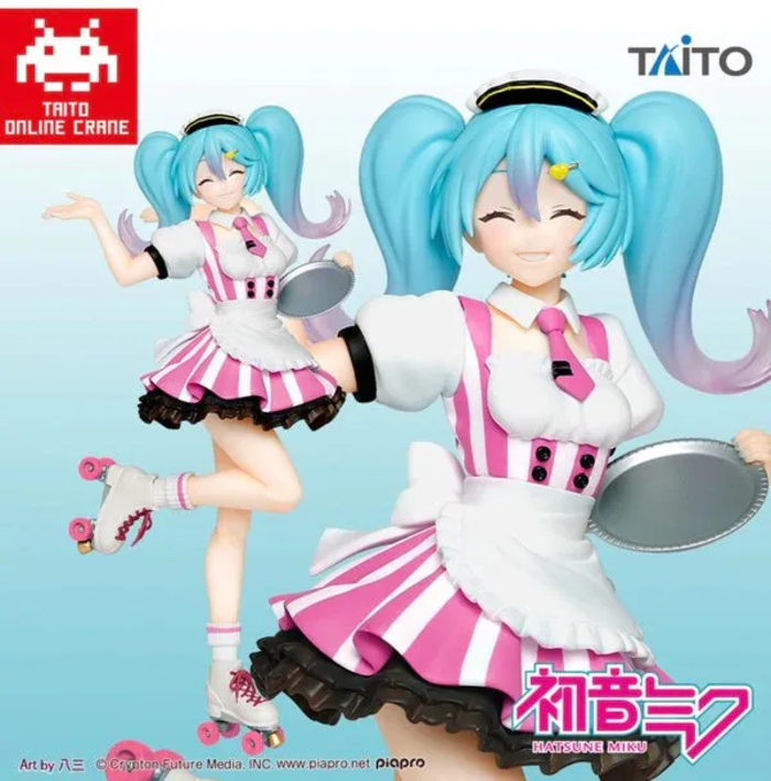 Hatsune Miku Costumes Series Cafe Maid Ver Taito Online Crane Limited