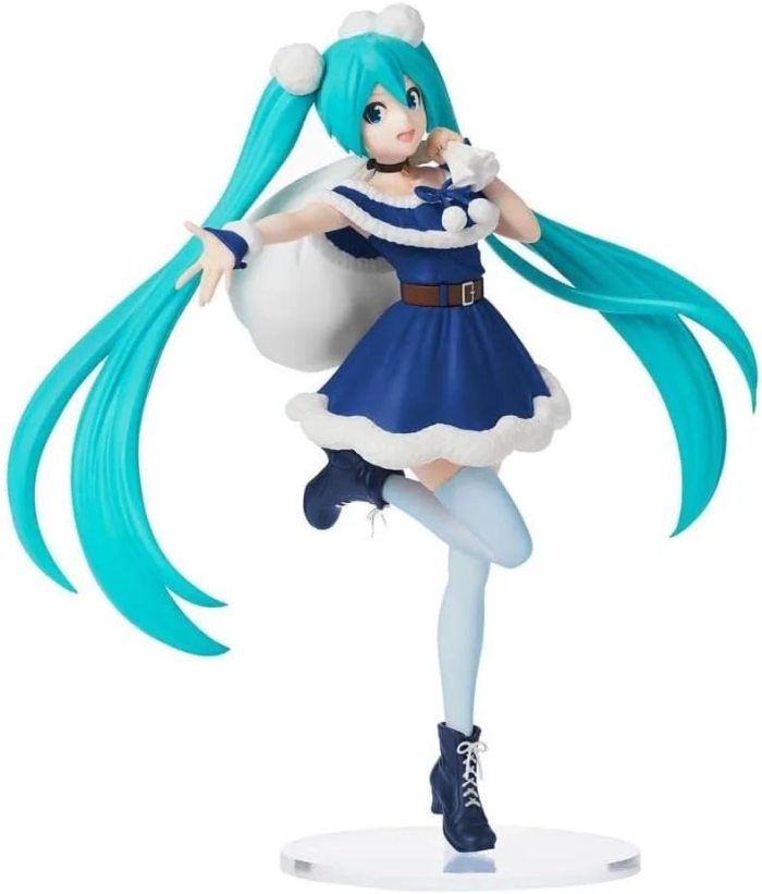Hatsune Miku SPM Figure Christmas Style 2020 Blue Ver
