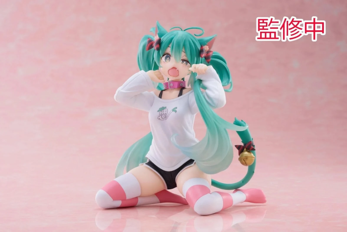 Hatsune Miku Desktop Cute Nekomimi T-Shirt Ver.