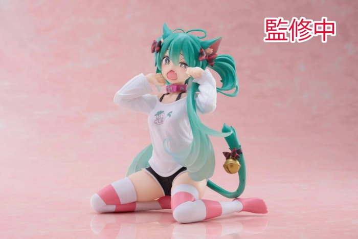 Hatsune Miku Desktop Cute Nekomimi T-Shirt Ver.