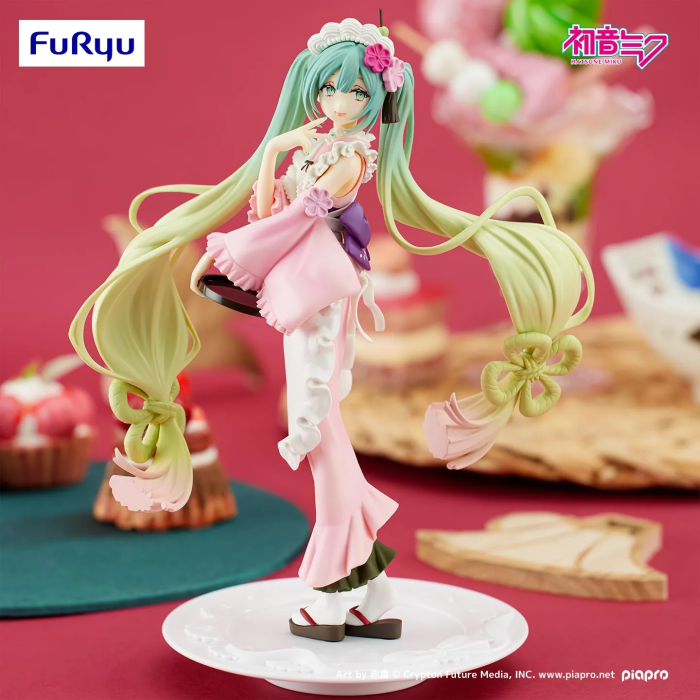Hatsune Miku Matcha Parfait Hakka Sweet Sweets Exceed Creative Sakura Ver