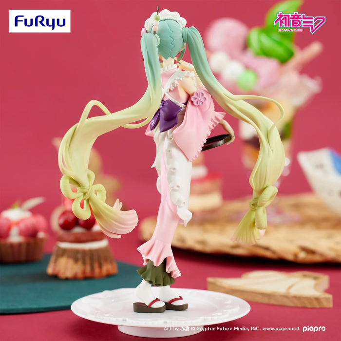 Hatsune Miku Matcha Parfait Hakka Sweet Sweets Exceed Creative Sakura Ver