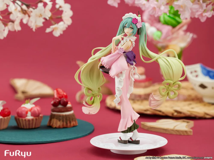 Hatsune Miku Matcha Parfait Hakka Sweet Sweets Exceed Creative Sakura Ver