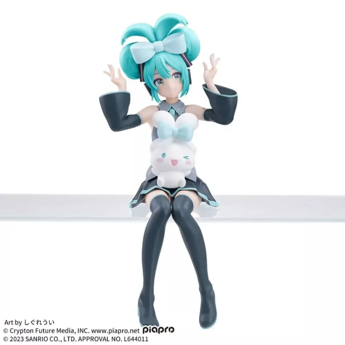 Hatsune Miku x Cinnamoroll Premium Chokonose Figure