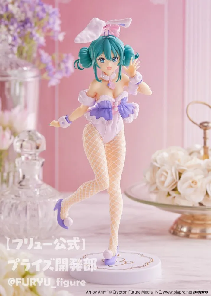 Hatsune Miku - BiCute Bunnies - White Bunny Lavender Ver.
