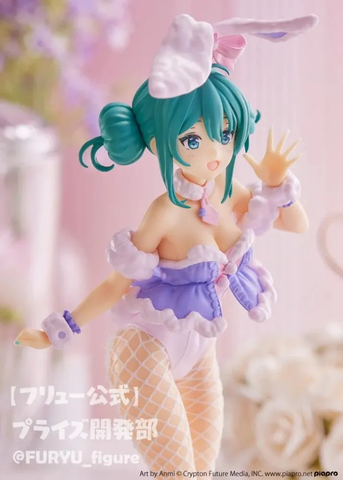 Hatsune Miku - BiCute Bunnies - White Bunny Lavender Ver.