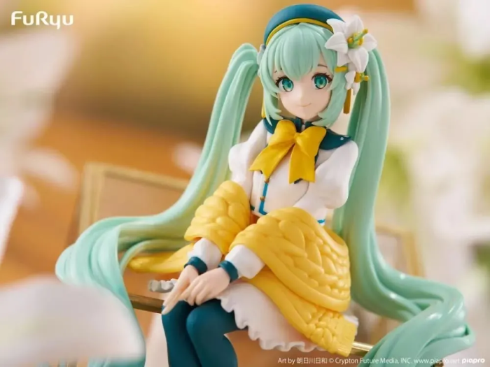 Hatsune Miku Noodle Stopper Flower Fairy Lily White Flower