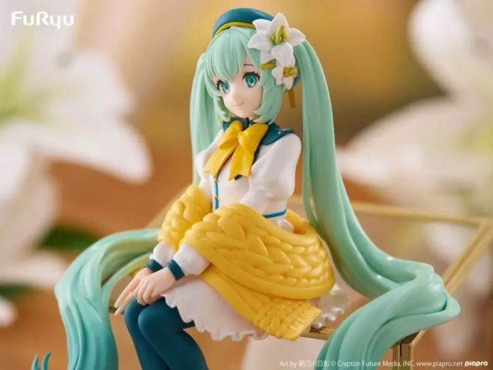 Hatsune Miku Noodle Stopper Flower Fairy Lily White Flower