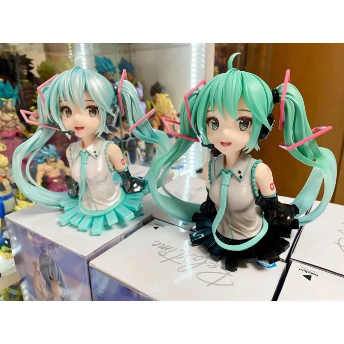 Hatsune Miku Bust - Taito Kuji Hatsune Miku 39 no Hi Kinen Kuji (Last Happy Prize) - Gray Color Ver