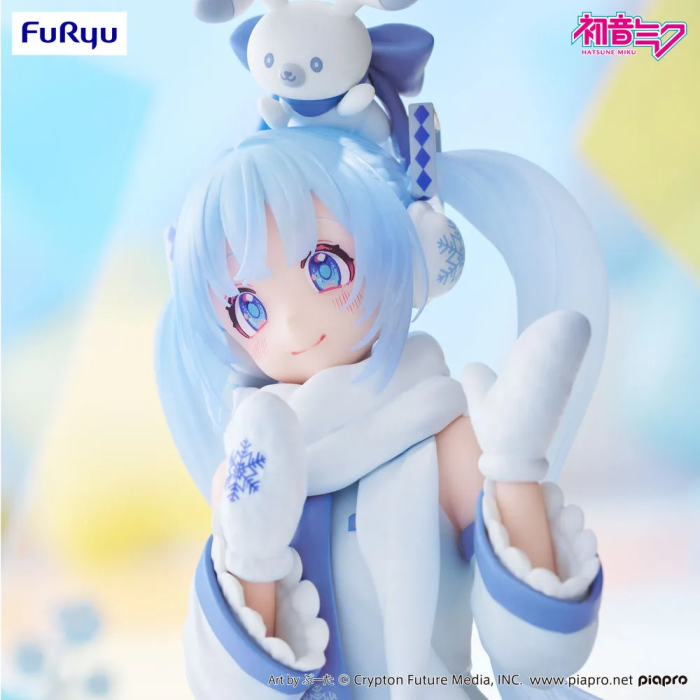 Hatsune Miku - Rabbit Yukine - Noodle Stopper Figure - Snow Miku Sky Town Ver