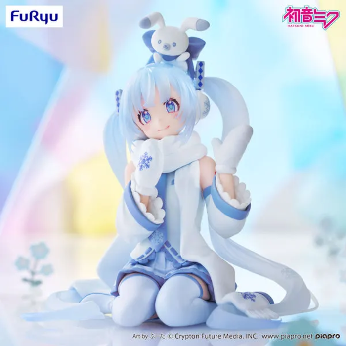 Hatsune Miku - Rabbit Yukine - Noodle Stopper Figure - Snow Miku Sky Town Ver