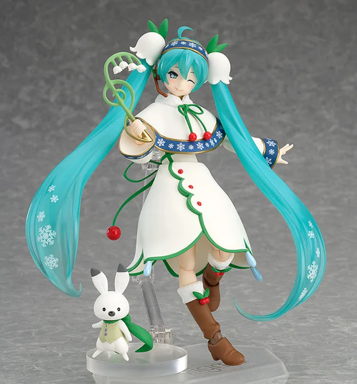 Figma #EX-024 Hatsune Miku Rabbit Yukine Snow Miku 2015 Snow Bell Ver
