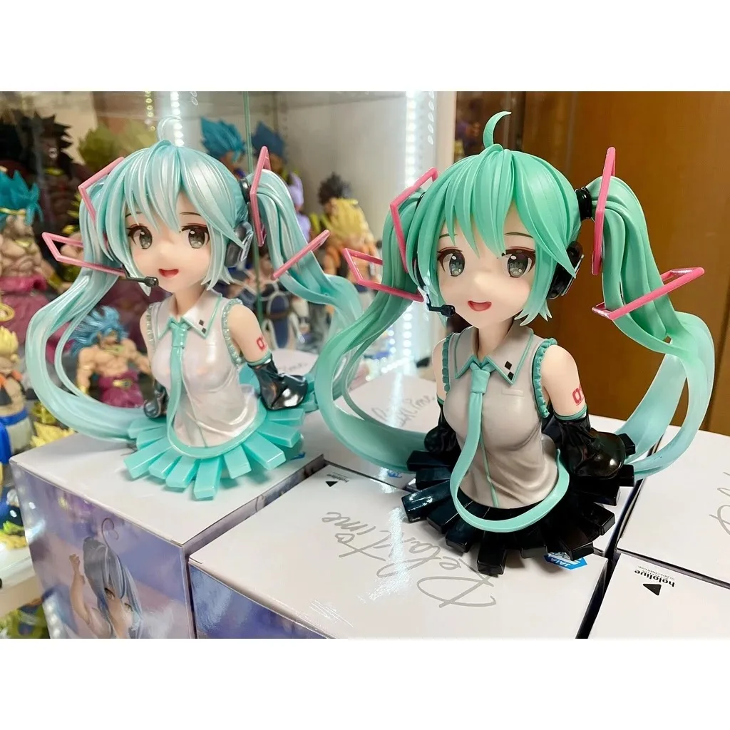 Hatsune Miku Bust - Taito Kuji Hatsune Miku 39 no Hi Kinen Kuji (Last Happy Prize) - Gray Color Ver