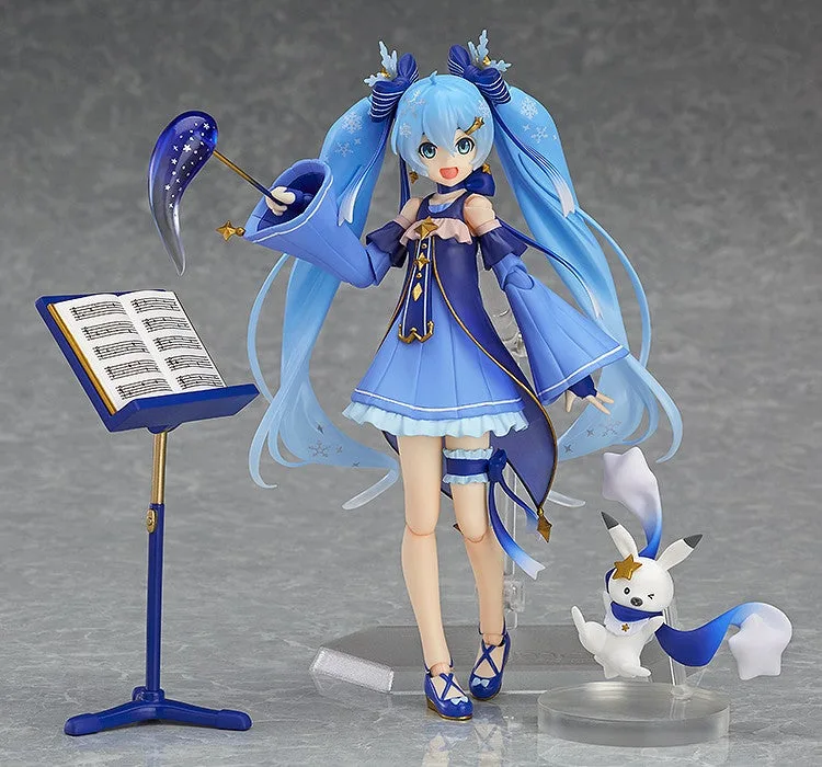 Figma #EX-037 Hatsune Miku Rabbit Yukine - Snow Miku 2017 Twinkle Snow Ver