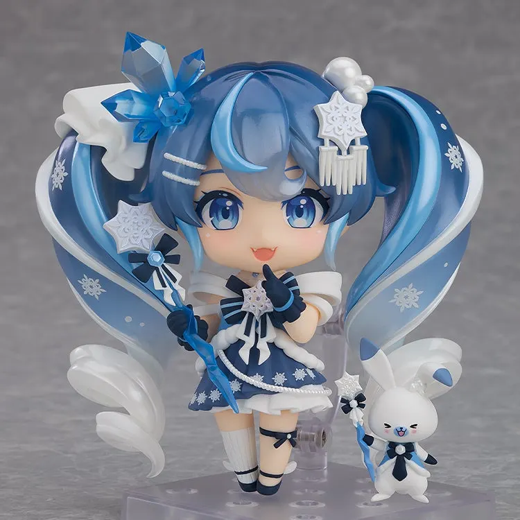 ねんどろいど　①雪ミク 2025 Crystal  ver. 2643 Nendoroid 2643 Snow Miku 2025 Crystal Snow Ver
