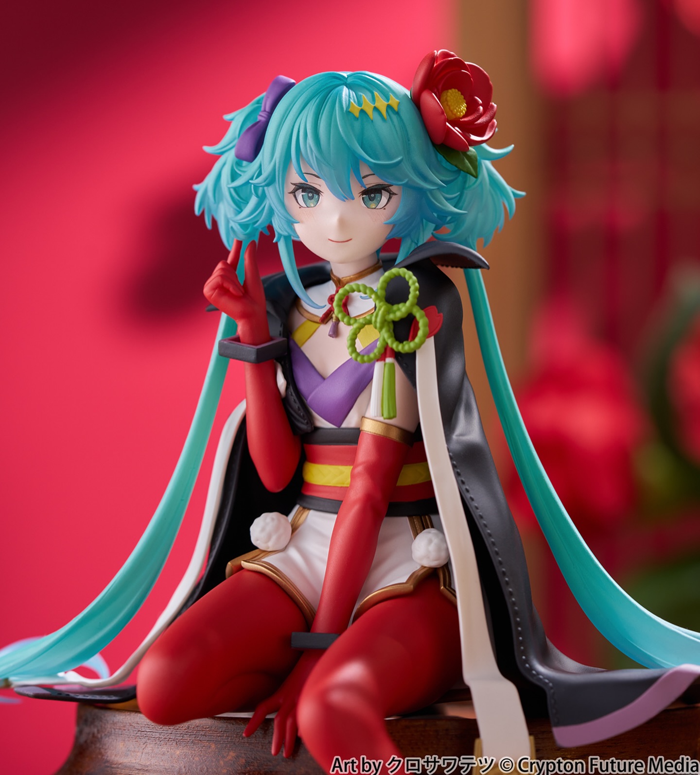 Hatsune Miku - Flower Fairy - Noodle Stopper Figure - Camellia by FuRyu - Image 3