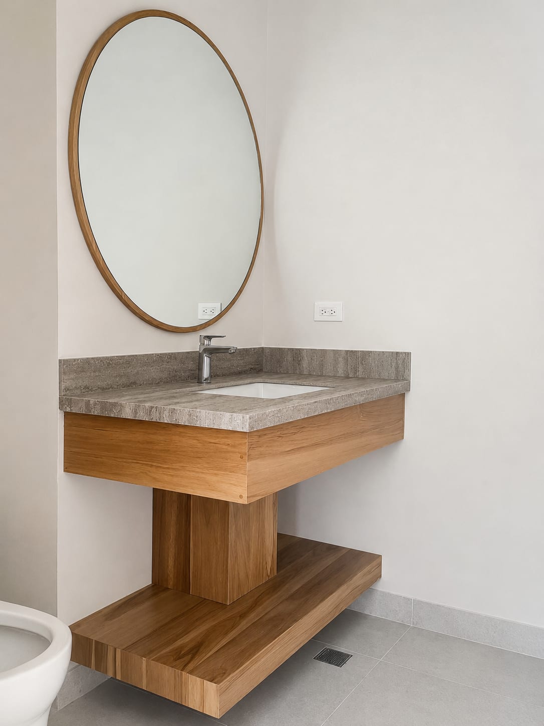 Warm wood bathrooms - Everty House (4)