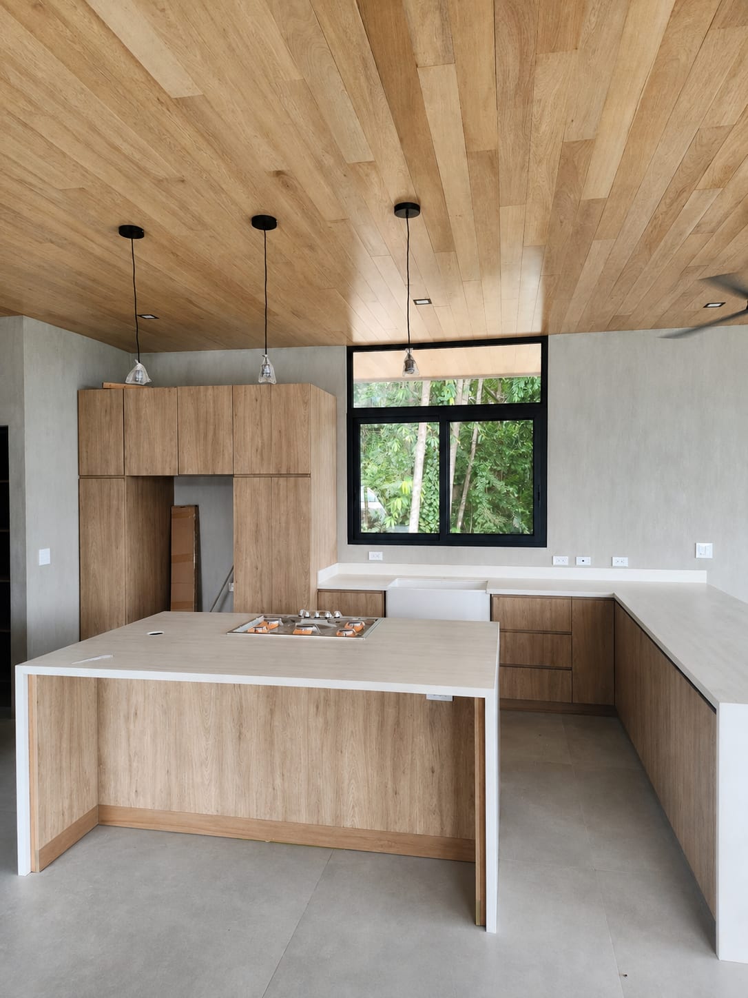 Kitchen, island and dining room - El Torito House (4)