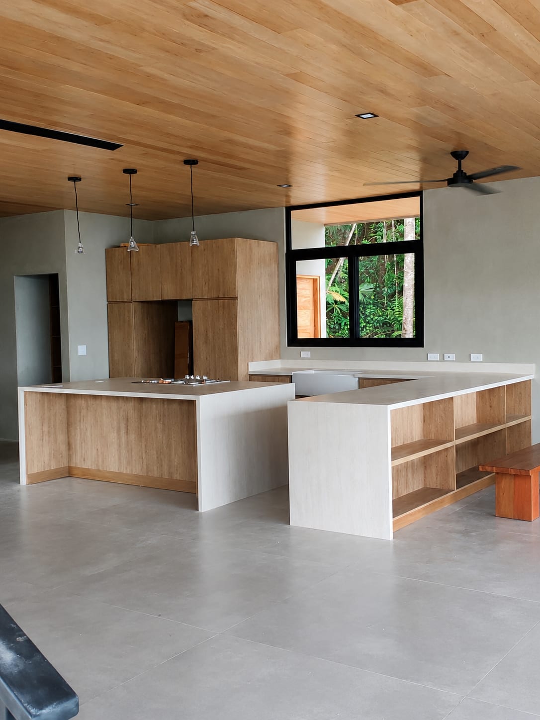 Kitchen, island and dining room - El Torito House (1)