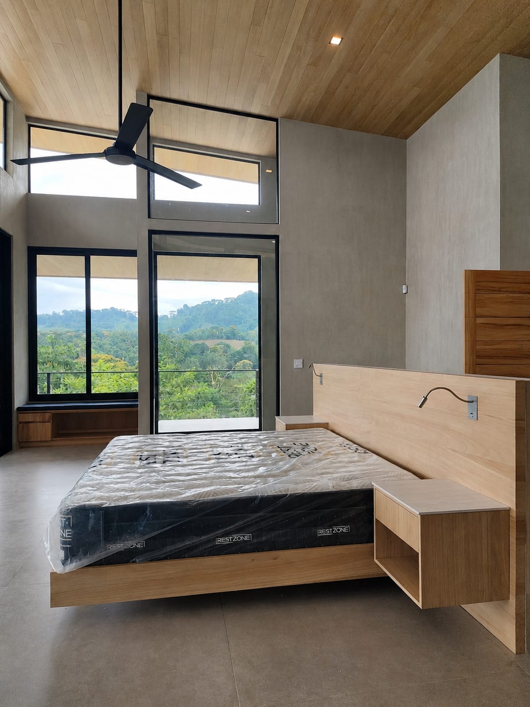 Bedrooms with integrated wood - El Torito House (4)