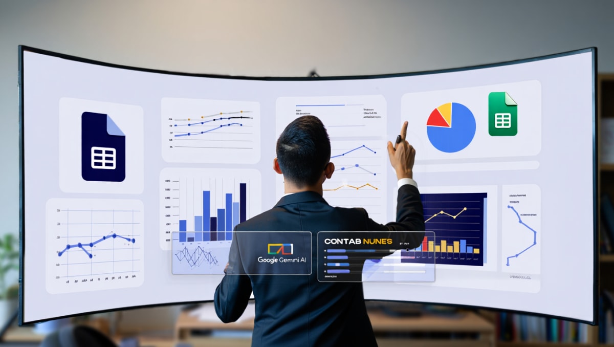 Revolucione seus Dashboards: Como Usar o Google Gemini e o Sheets para Criar Indicadores Poderosos