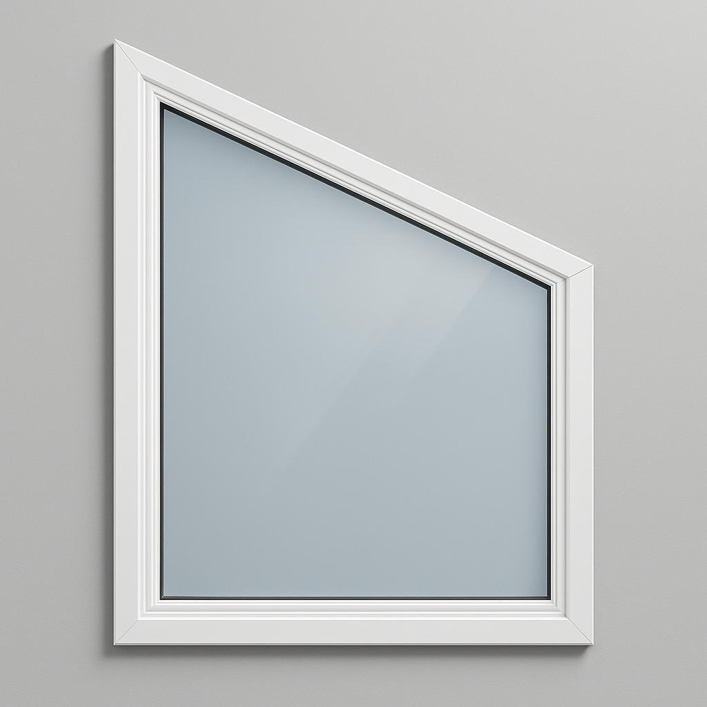 Trapezoid Right Window Shade