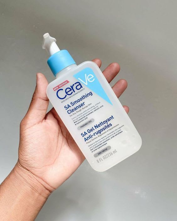 CeraVe SA Smoothing Cleanser Gel Anti-Roughness 236ml