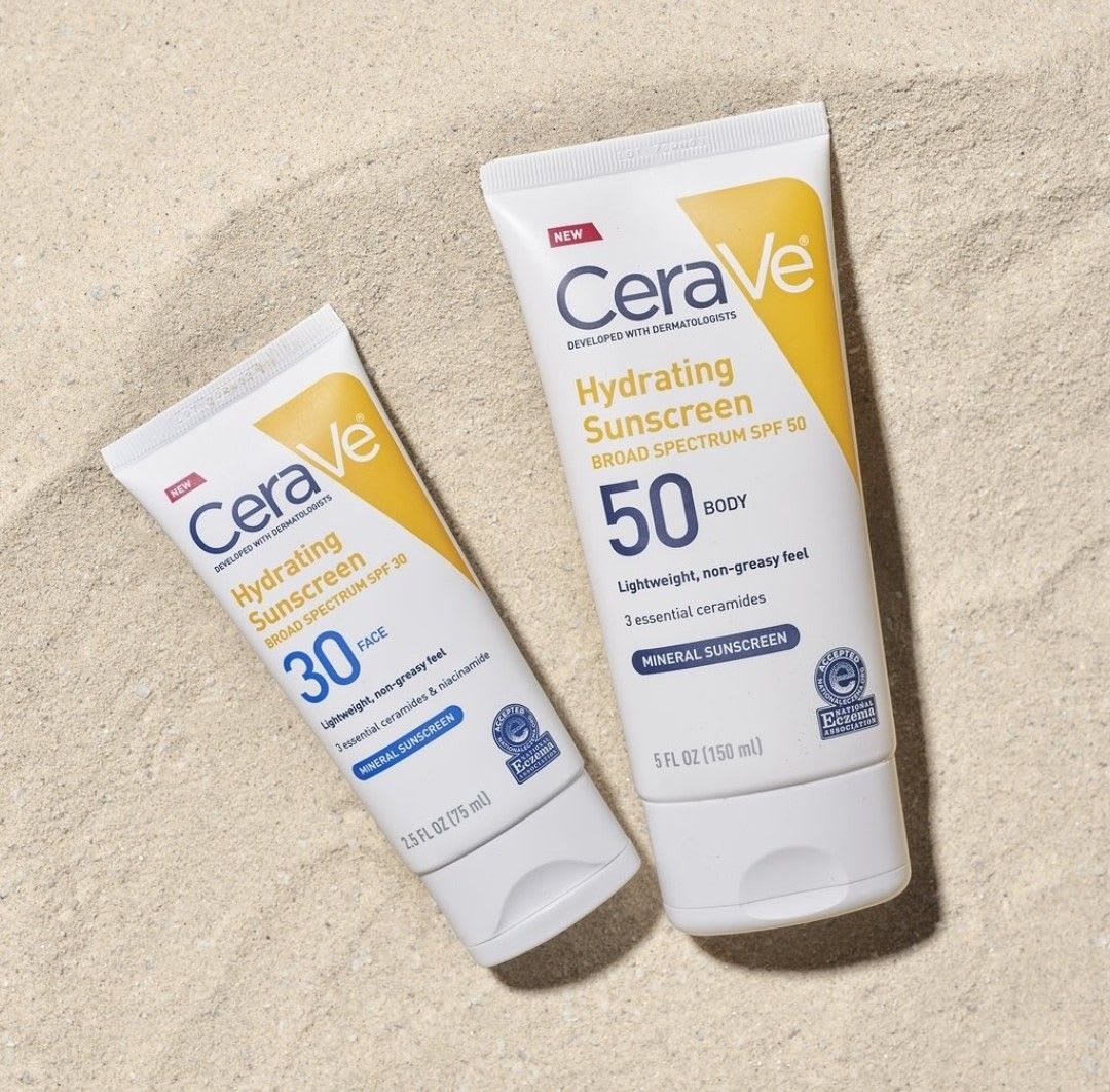 CeraVe Hydrating Sunscreen Broad Spectrum SPF 50 75ml