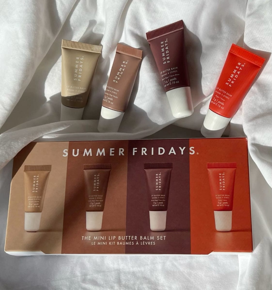 Summer Fridays Mini Lip Butter Balm Set Pack of 4