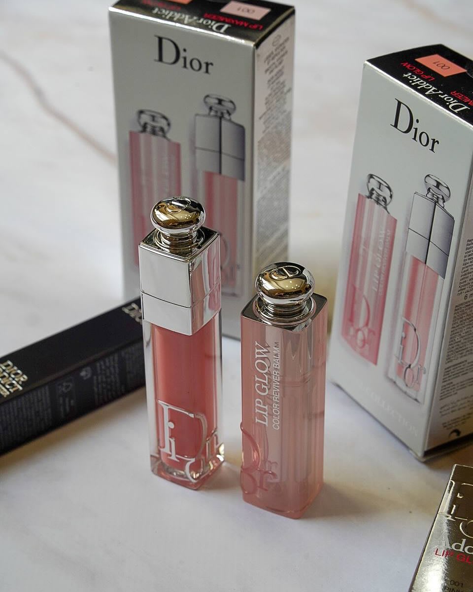 Dior Addict Lip Glow & Lip Maximizer Travel Duo Set – 001 Pink